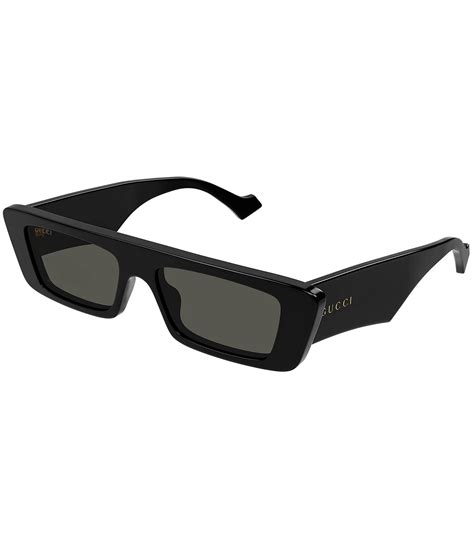 gucci men's rectangle sunglasses|gucci rectangle sunglasses women.